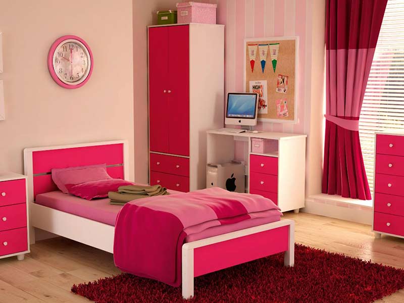 رنگ‌های مناسب برای اتاق خواب دخترانه